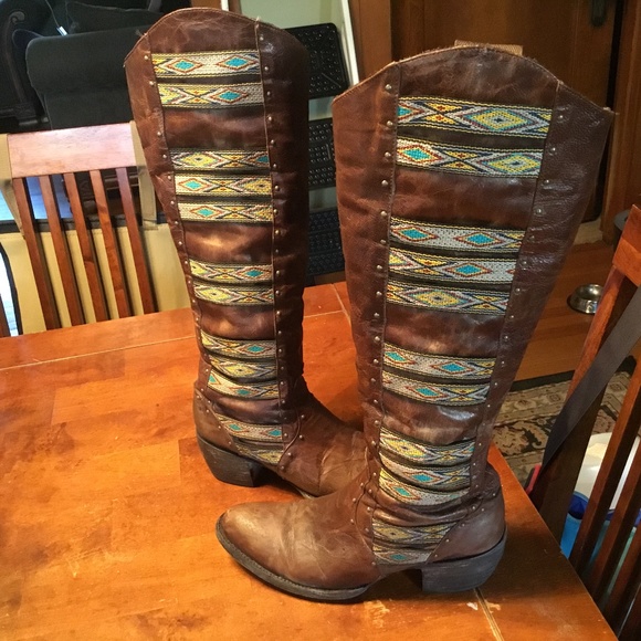 Elena/Elian Ganado Old Gringo Women’s Knee High Boots size 7